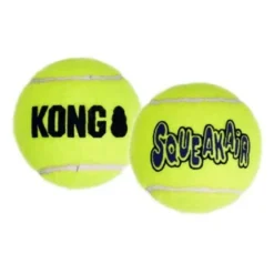 Air Squeaker tennisball Ø 10,2 cm - stor bold med piv til hunde