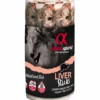 Alpha Spirit Liver Sticks 16 stk - kornfri hundesnack med lever