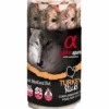 Alpha Spirit Turkey Stick 16 stk - hundesnacks med kalkun