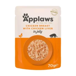 Applaws Kattevådmad kylling og lever 70 g (pouch)