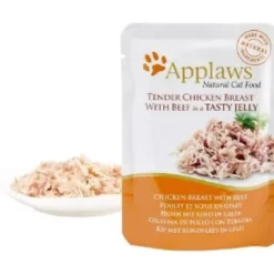 Applaws Kattevådmad kylling og okse 70 g (pouch)
