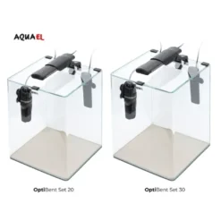 AquaEl Akvarie Opti Bent Sort 30 Liter