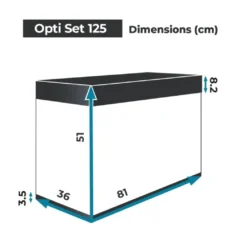 AquaEl Optiset 125 Hvid