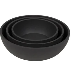 Bambus hundeskål Dark Grey 1600 ml