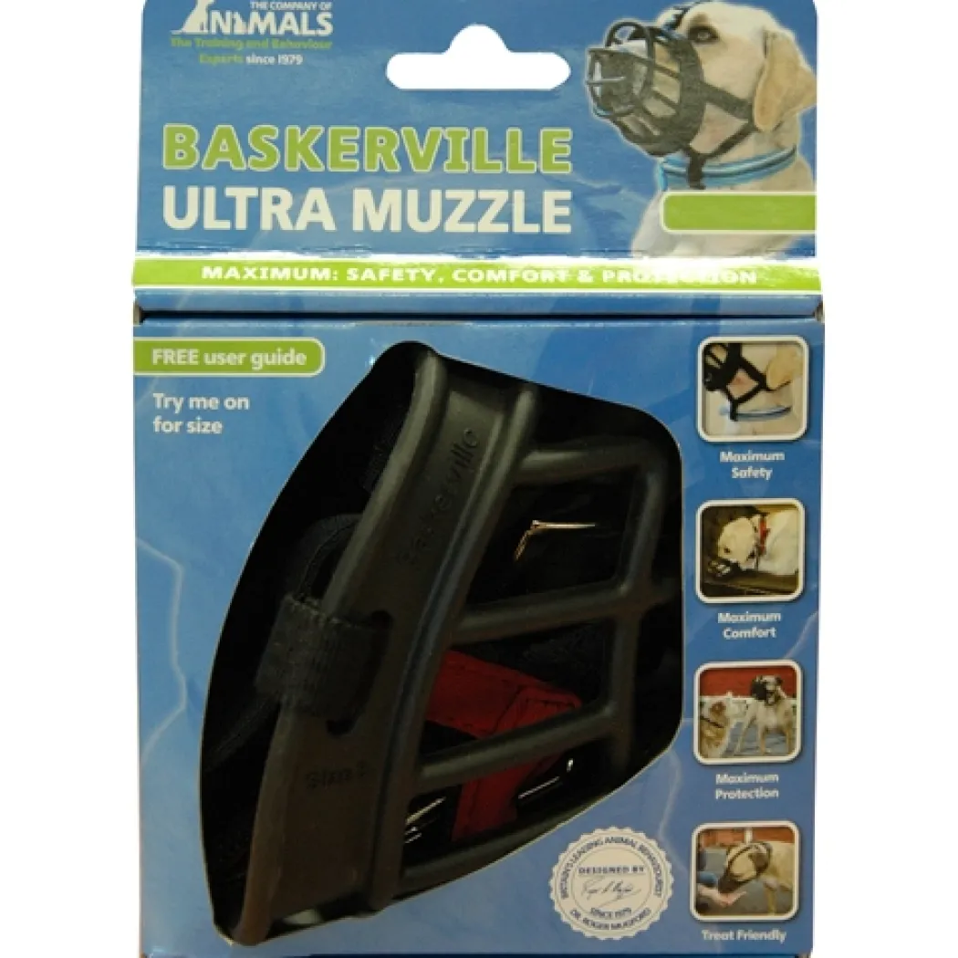Baskerville Ultra mundkurv til hunde str. 4