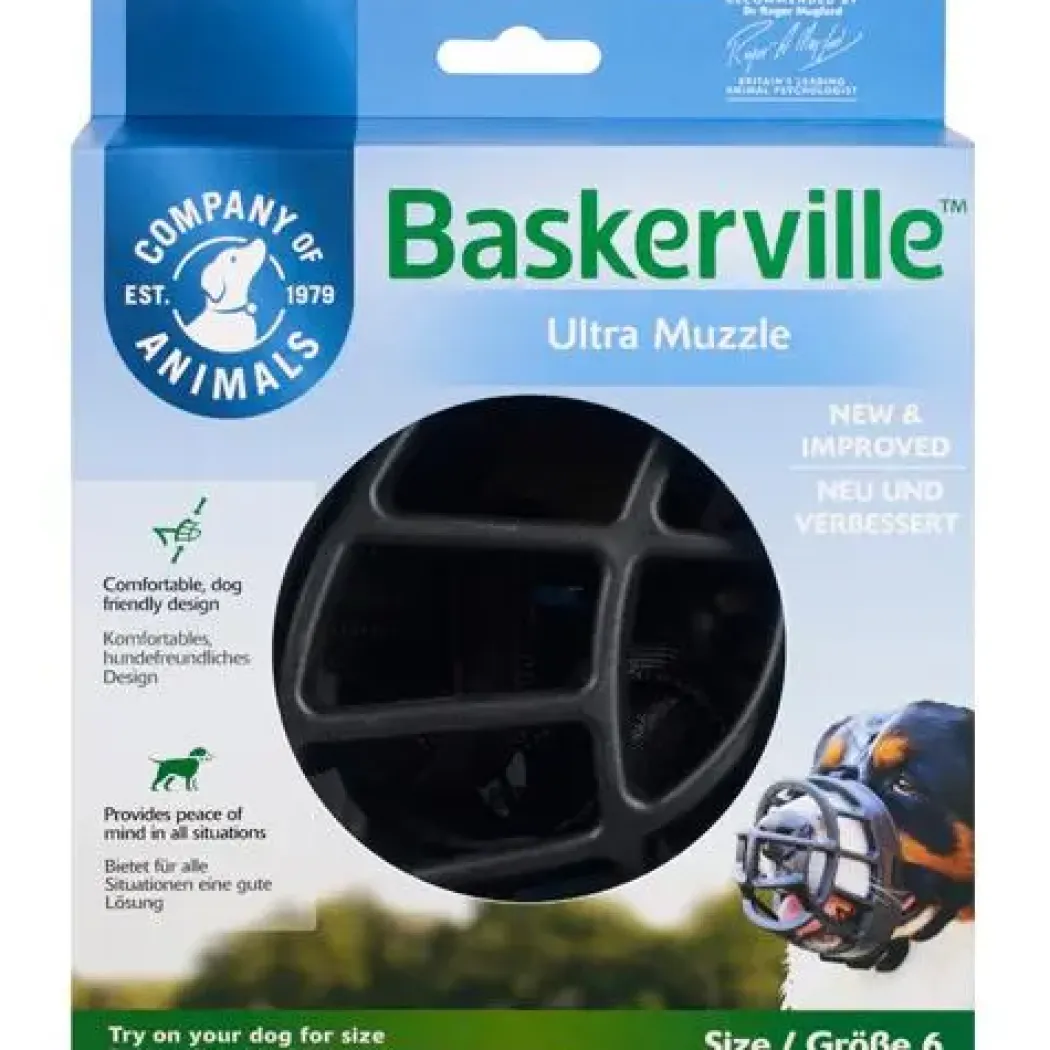 Baskerville Ultra mundkurv til hunde str. 6