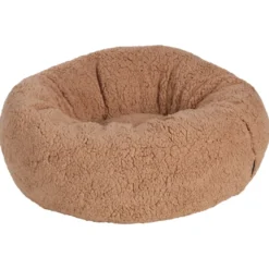 Basket Felpa rund hundeseng 45x45x23 cm mocha