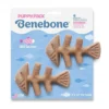 Benebone Puppy Fishbone Mini 2-pak - hvalpe tyggeben med laksesmag