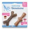 Benebone Puppy 2-Pack Maplestick/Zaggler - hvalpe tyggeben