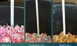 Über papirstrøelse 36 L pink og hvid