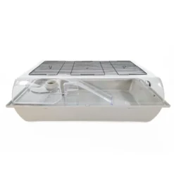 Big Alex hamsterbur Lysegrå 78 x 48 x 26,5 cm - rummeligt hjem til din hamster