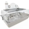 Big Alex Terrace Hamsterbur Hvid 78x48x44 cm