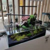 Blau Glasakvarium CUBIC Aquascaping Shallow 17 45x24x16 cm