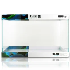 Blau Glasakvarium CUBIC Aquascaping 80 62x36x36 cm