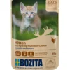 Bozita Kattefoder pose 85g killing kylling sovs