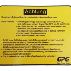 CO2 Gasflaske 2 kg - Fast lav pris