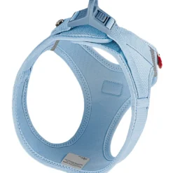 Curli Vest Hundesele Clasp Air Mesh XL Skyblue - let og sikker sele til store hunde