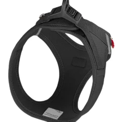 Curli Vest Hundesele Clasp Air Mesh S Sort - let og stabil sele til små hunde