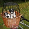 Cykelkurv (stor) brun flet