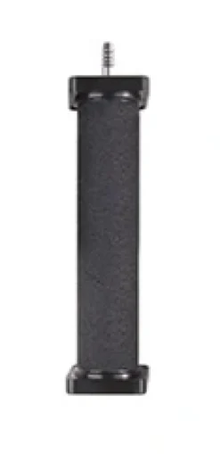 Dae Yang proffesionel Gummi luftsten Sort 20 cm X Ø 40 mm