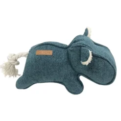 D&D Home Orion Blue Chenille Emmy 30x14 cm - blå bamse til hunde