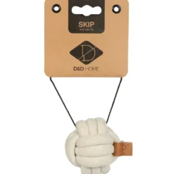 D&D Home Skip Ball XS 6 cm Natur Knudereb 10 mm - hundelegetøj