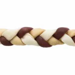 Denta Fun Flettet Tyggeben 30 g - robust hundesnack med bid i