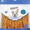 Dokas Kyllingebryststrimler 900 g - stor pakke hundesnacks