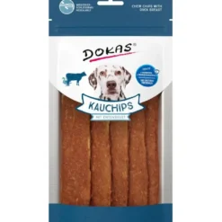 Dokas Tyggechips med andebryst 175 g - sunde tyggevenner