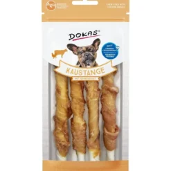 Dokas Tyggepind med kyllingebryst 50 g - naturlig tyggesnack til hunde