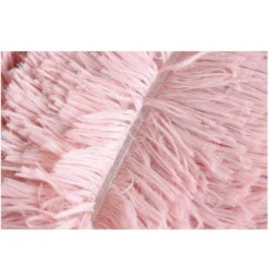 Donut Cozy Hundeseng Lyserød 60 cm - blød seng til mellemstore hunde