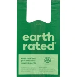 Earth Rated Øko hømhømposer Lavendel med håndtag 120 stk