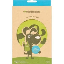 Earth Rated Øko hømhømposer Unscented 15 stk