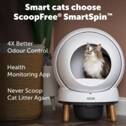 Ecom Smartspin Auto Litter Box Automatisk Kattetoilet ZAL10-17986