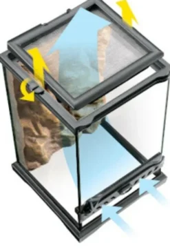 ExoTerra Terrarium Nano 20x20x30 cm 12 Liter
