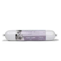 Feedit & Treat Pure Lamb 400 g - naturlig lammepølse til hund og kat