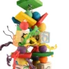 Flamingo Fugle Legetøj Rainbow GIO multifarvet Mix 38 cm