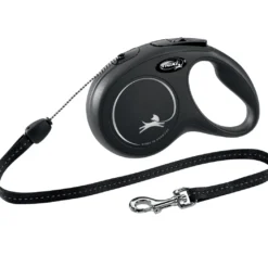 Flexi Classic hundesnor M 8 meter 20 kg sort