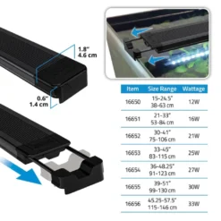 Fluval AquaSky LED 3.0 12W 38-61 cm