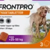 FRONTPRO 136 mg tyggetabletter 25-50 kg
