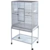 Fuglebur Gd Rival inkl bord med hjul 81x54x157 cm