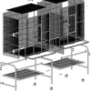 GD Rival stuevoliere 165x54x158 cm