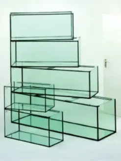 Glasakvarium 12 liter med topglas