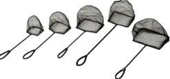 Hagen Fiskenet grovmasket 10 cm Sort