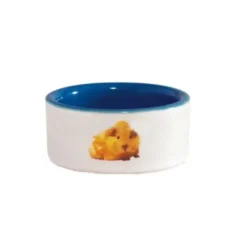 Hamster Foderskål Blå-hvid Ø 7,5 cm
