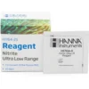 Hanna Instruments Nitrite Ultra Low Range HI-764-25 Reagents 25 Tests