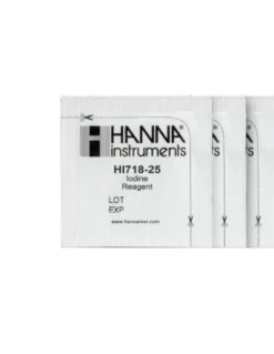 Hanna Reagents for Iodine Ferskvand HI718-25 0.0 to 12.50 mg/l - 25 stk