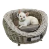 Happy-House Ratten Lille sofa hundekurv