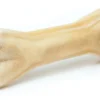 Håndlavet Presset Tyggeben med fyld af ged 12 cm 55 g - kompakt hundesnack