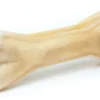 Håndlavet Presset Tyggeben med fyld af struds 12 cm 55 g - kompakt hundesnack